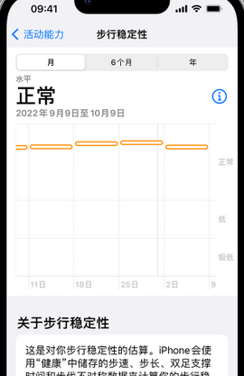 铁山港iPhone手机维修如何在iPhone开启'步行稳定性通知'